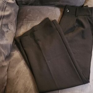 Women's Black Dress Pants - Classic Straight Fit